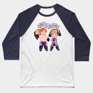 Grit & Glitter Tag Team Champions Baseball T-Shirt